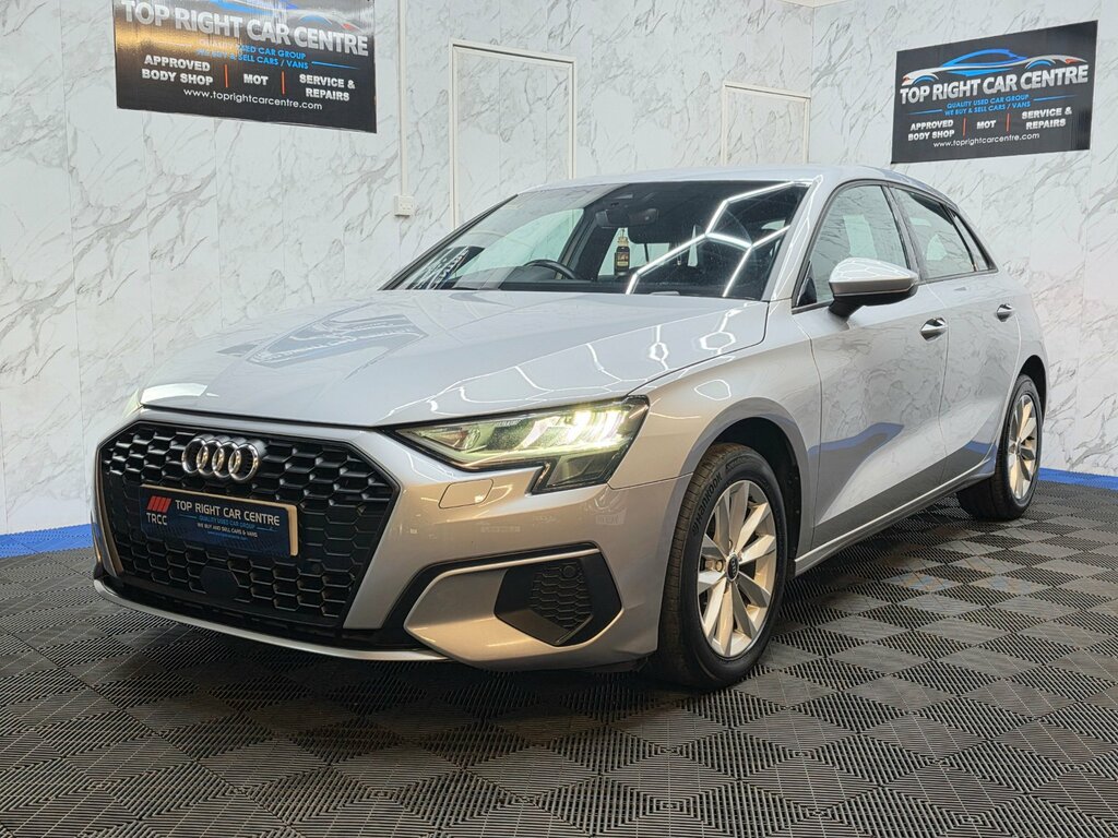 Audi A3 1.0 Tfsi 30 Technik Sportback Euro 6 Ulez Ss RA21XXT Silver #3