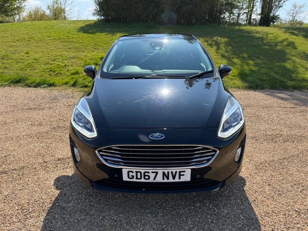 Ford Fiesta 1.0T Ecoboost Titanium Euro 6 Ss GD67NVF Black #2