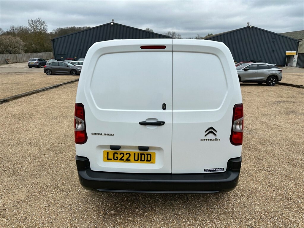 Citroen Berlingo 1.5 Bluehdi 1000 Enterprise M Pro Swb Euro 6 Ss LG22UDD White #6