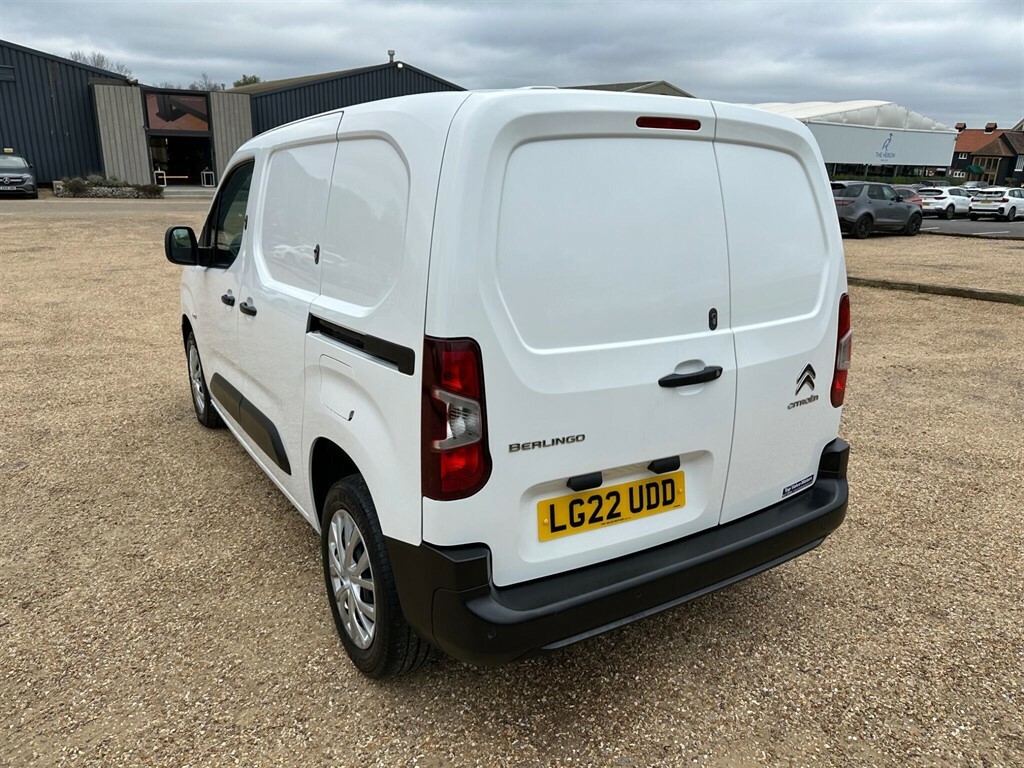 Citroen Berlingo 1.5 Bluehdi 1000 Enterprise M Pro Swb Euro 6 Ss LG22UDD White #5