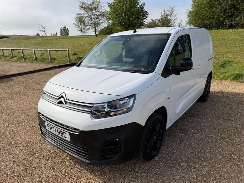 Citroen Berlingo 1.5 Bluehdi 1000Driver M Pro Swb Euro 6 Ss FP71HBC White #3