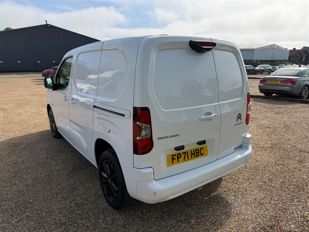 Citroen Berlingo 1.5 Bluehdi 1000Driver M Pro Swb Euro 6 Ss FP71HBC White #5