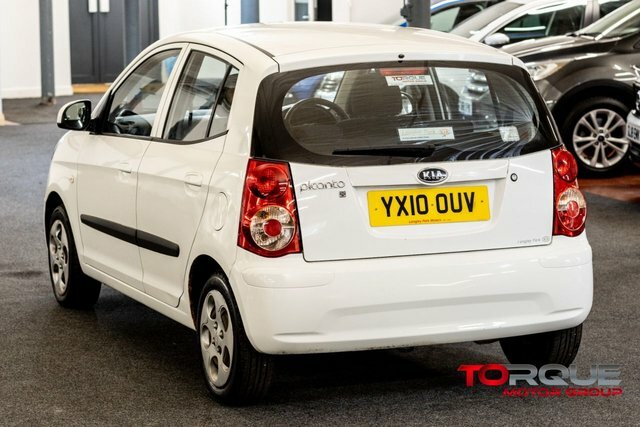 Kia Picanto 1.1 Graphite Hatchback 114 G Km White #5