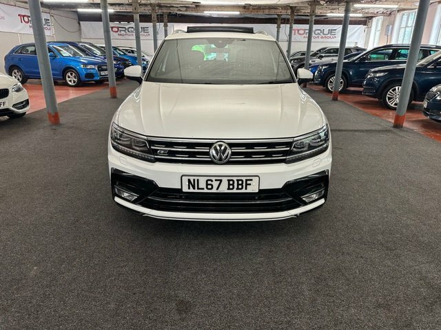 Volkswagen Tiguan 2.0 Tdi R-line Suv Euro 6 S S NL67BBF White #3