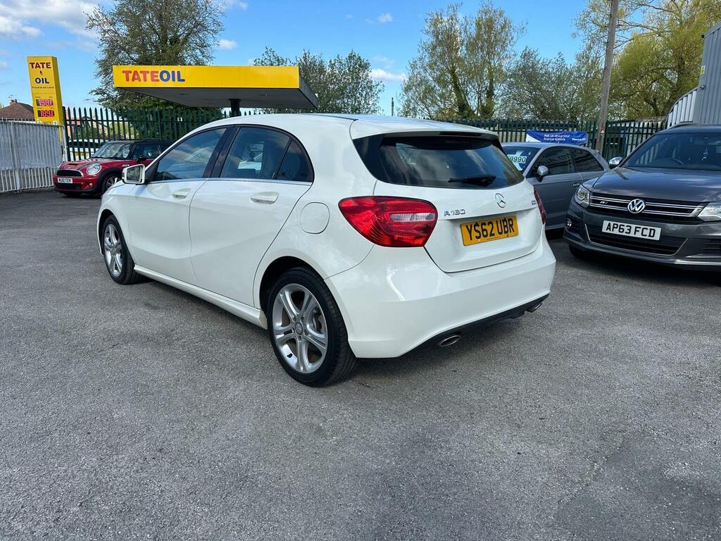 Mercedes-Benz A Class Hatchback 1.5 A180 Cdi Blueefficiency Sport Euro 5 YS62UBR White #6