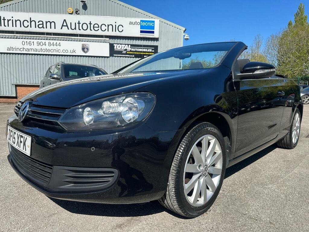 Volkswagen Golf Convertible 1.6 Tdi Bluemotion Tech Se Cabriolet E Black
