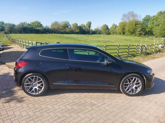 Volkswagen Scirocco 2.0 Tdi Bluemotion Tech Gt Hatchback Ma BK64WFZ Black #3