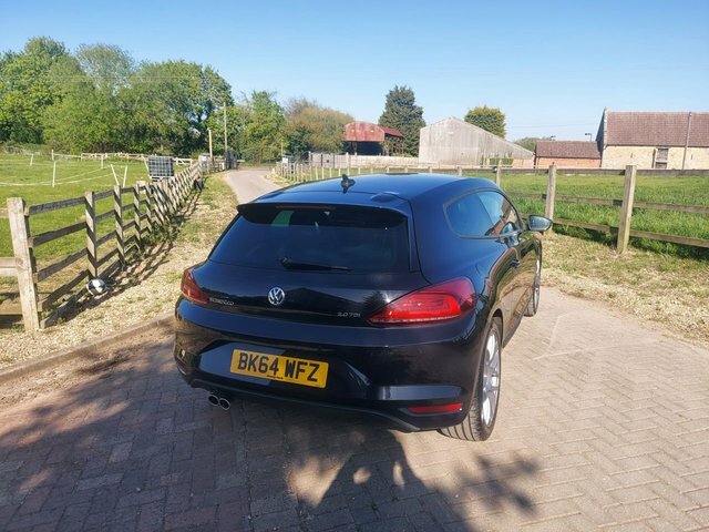 Volkswagen Scirocco 2.0 Tdi Bluemotion Tech Gt Hatchback Ma BK64WFZ Black #6