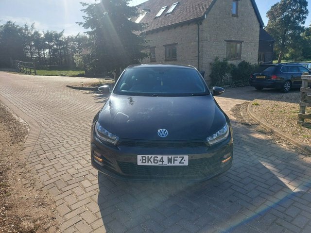 Volkswagen Scirocco 2.0 Tdi Bluemotion Tech Gt Hatchback Ma BK64WFZ Black #2
