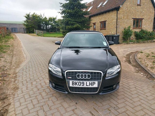 Audi A4 Cabriolet 2.0 Tdi S Line Convertible 172 Black #2