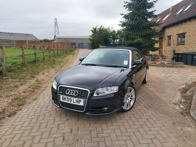 Audi A4 Cabriolet 2.0 Tdi S Line Convertible 172 Black