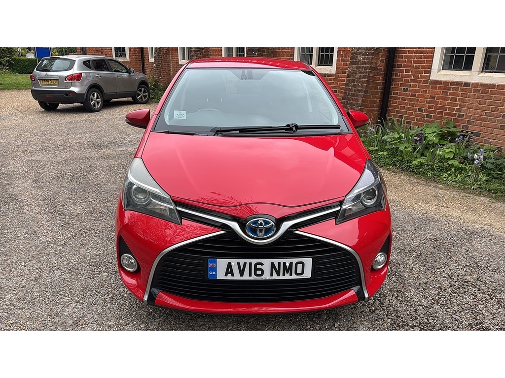 Toyota Yaris 1.5 Vvt-h Excel Hatchback Hybrid E-cvt AV16NMO Red #5