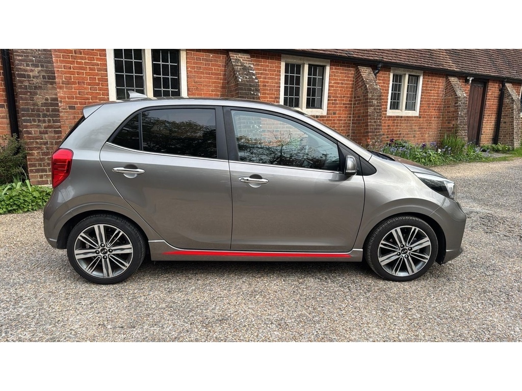 Kia Picanto 1.25 Gt-line S Hatchback Euro 6 YS18VSK Silver #3