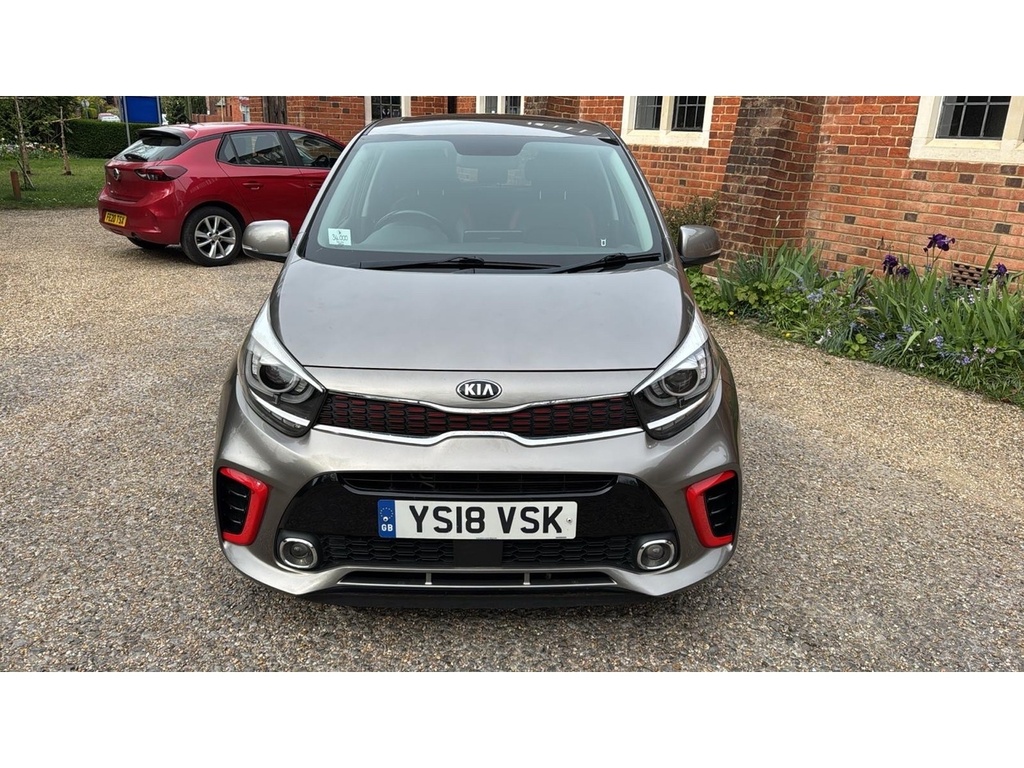 Kia Picanto 1.25 Gt-line S Hatchback Euro 6 YS18VSK Silver #5