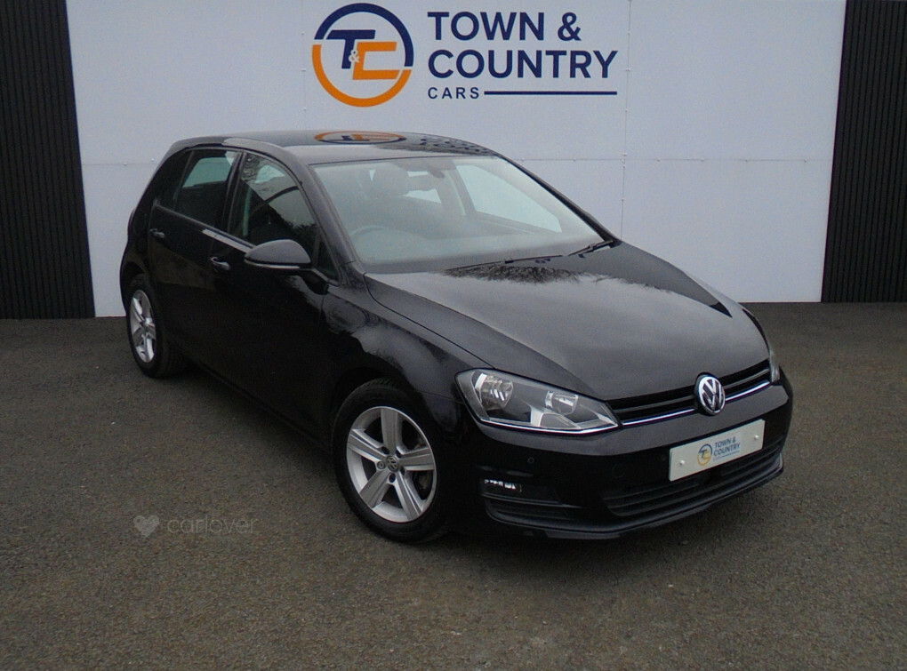 Volkswagen Golf Match Tdi Bluemotion Technology Black