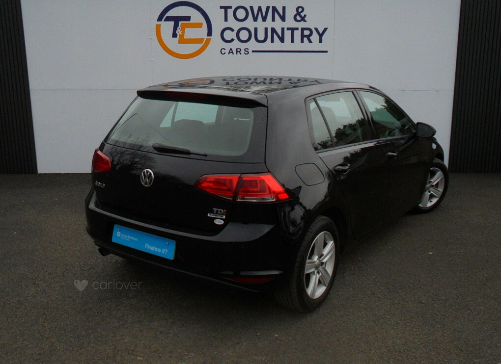 Volkswagen Golf Match Tdi Bluemotion Technology DF65HZM Black #6