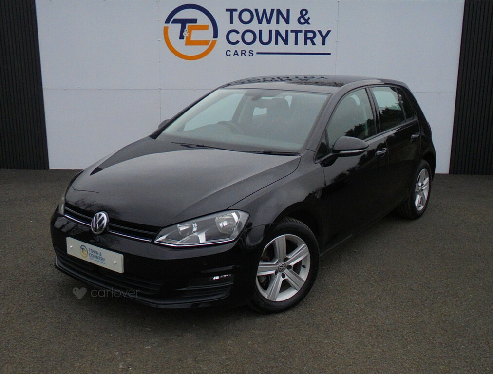 Volkswagen Golf Match Tdi Bluemotion Technology DF65HZM Black #2