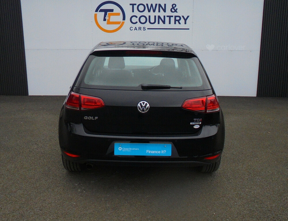 Volkswagen Golf Match Tdi Bluemotion Technology DF65HZM Black #4
