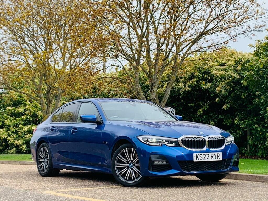 BMW 3 Series 2.0 330E 12Kwh M Sport Euro 6 Ss KS22RYR Blue #3