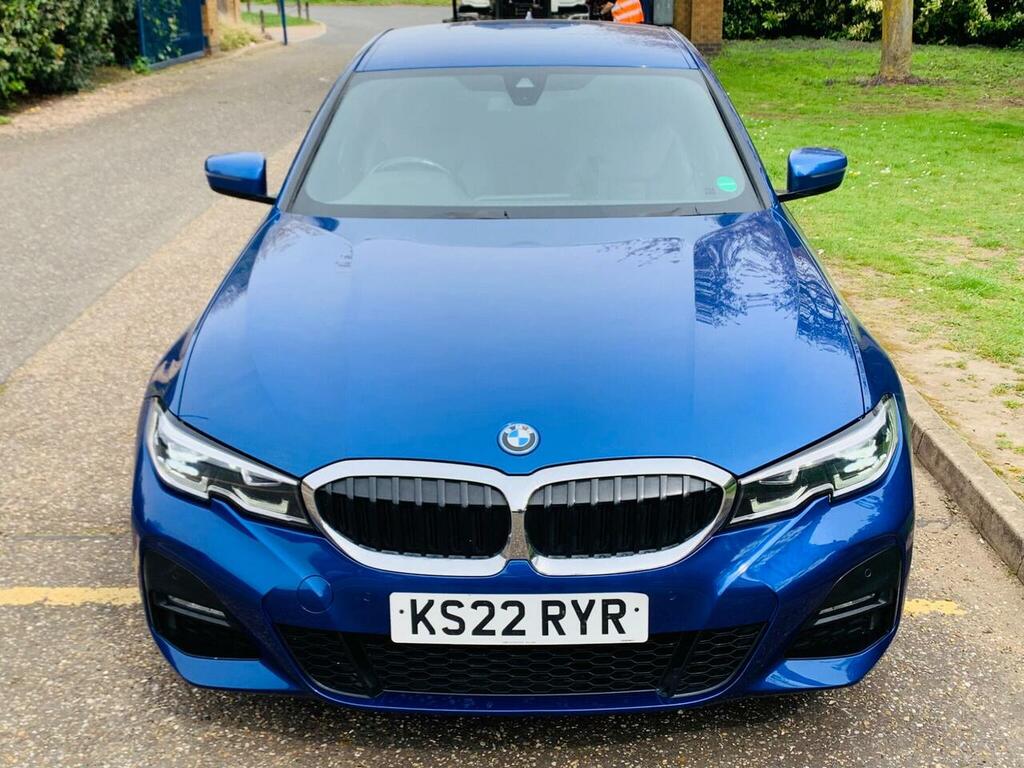 BMW 3 Series 2.0 330E 12Kwh M Sport Euro 6 Ss KS22RYR Blue #4