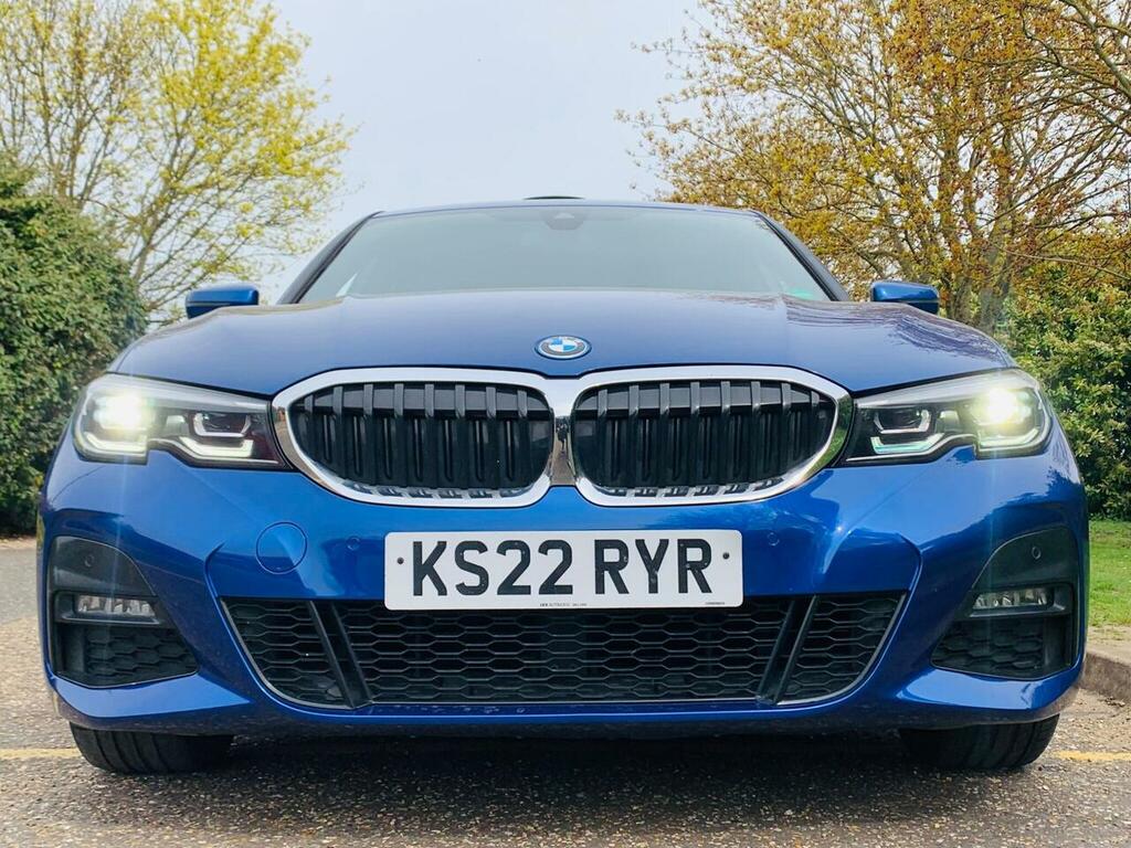 BMW 3 Series 2.0 330E 12Kwh M Sport Euro 6 Ss KS22RYR Blue #2