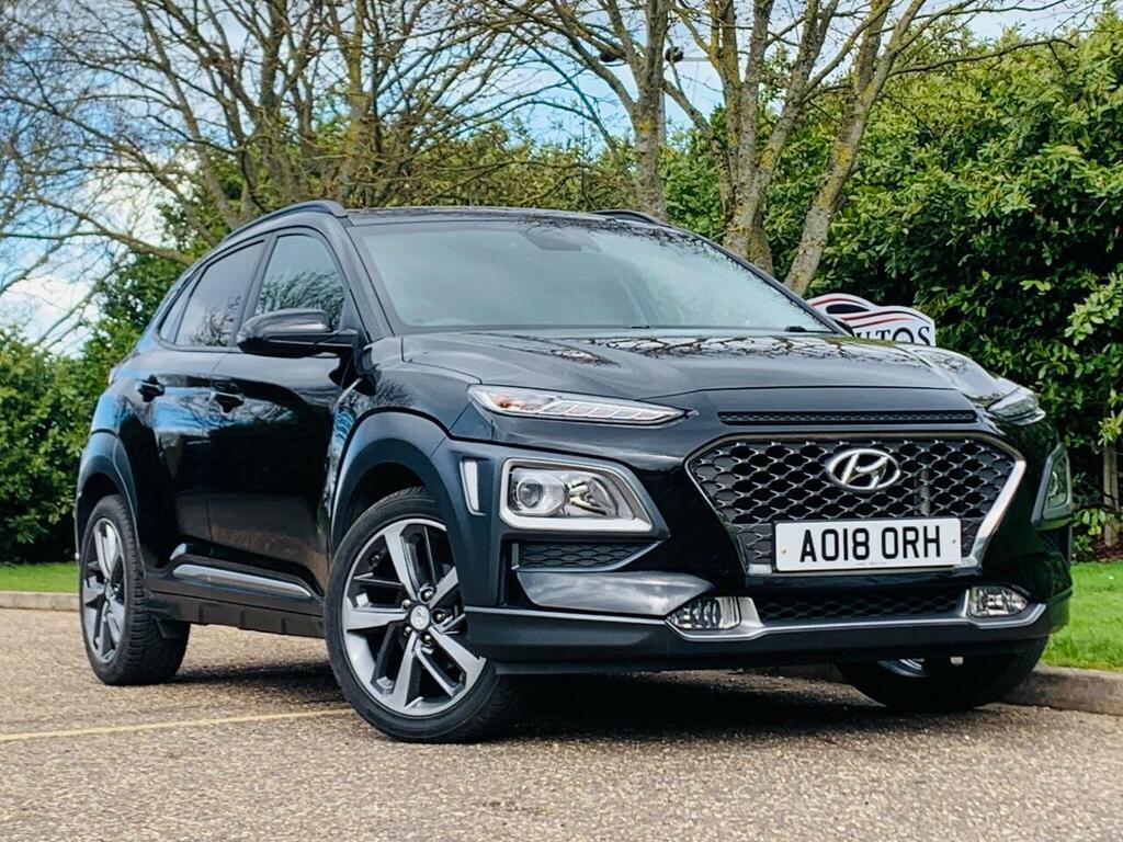Hyundai Kona 1.0 T-gdi Blue Drive Premium Euro 6 Ss Black
