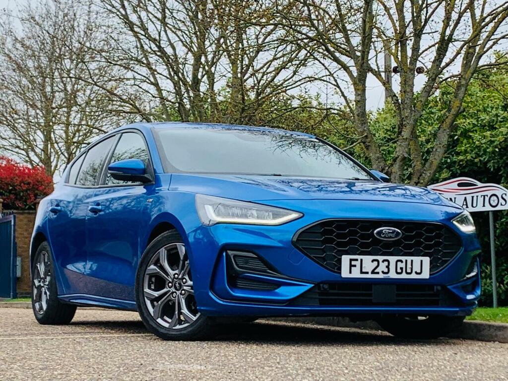 Ford Focus 1.5 Ecoblue St-line Euro 6 Ss Blue
