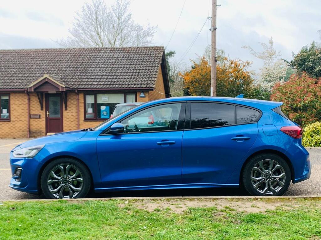 Ford Focus 1.5 Ecoblue St-line Euro 6 Ss FL23GUJ Blue #5