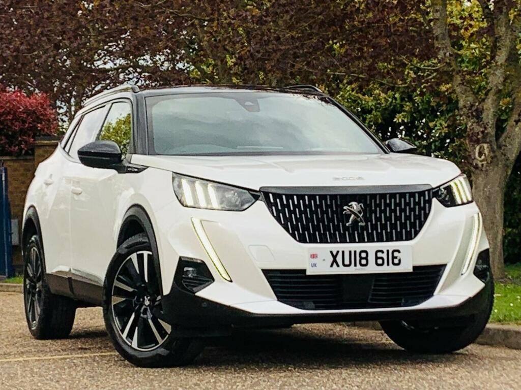 Peugeot 2008 1.2 Puretech Gt Line Eat Euro 6 Ss XUI8616 White #5