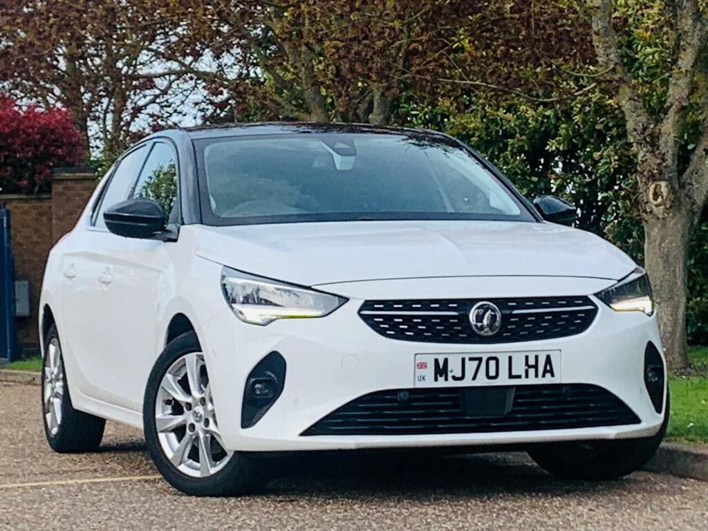 Vauxhall Corsa 1.2 Turbo Elite Nav Euro 6 Ss White