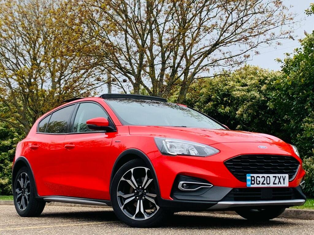 Ford Focus 1.5 Ecoblue Active X Euro 6 Ss BG20ZXY Red #4