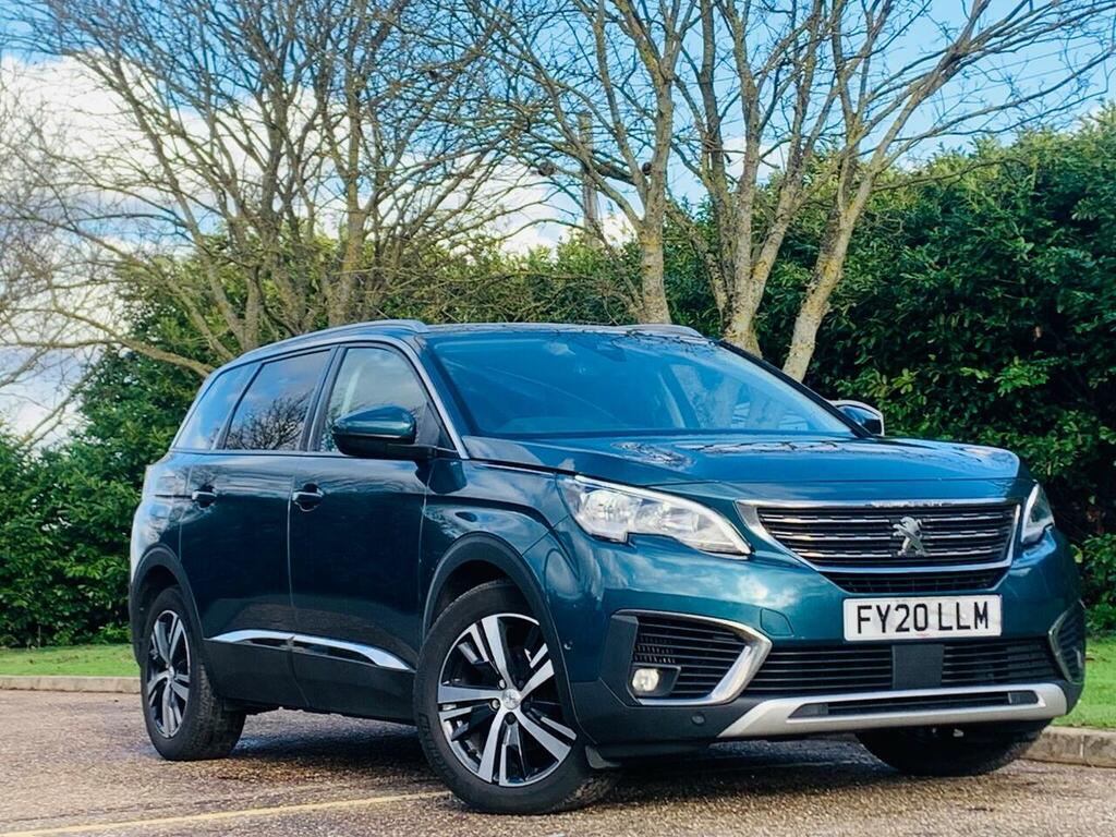 Peugeot 5008 1.5 Bluehdi Allure Euro 6 Ss FY20LLM Green