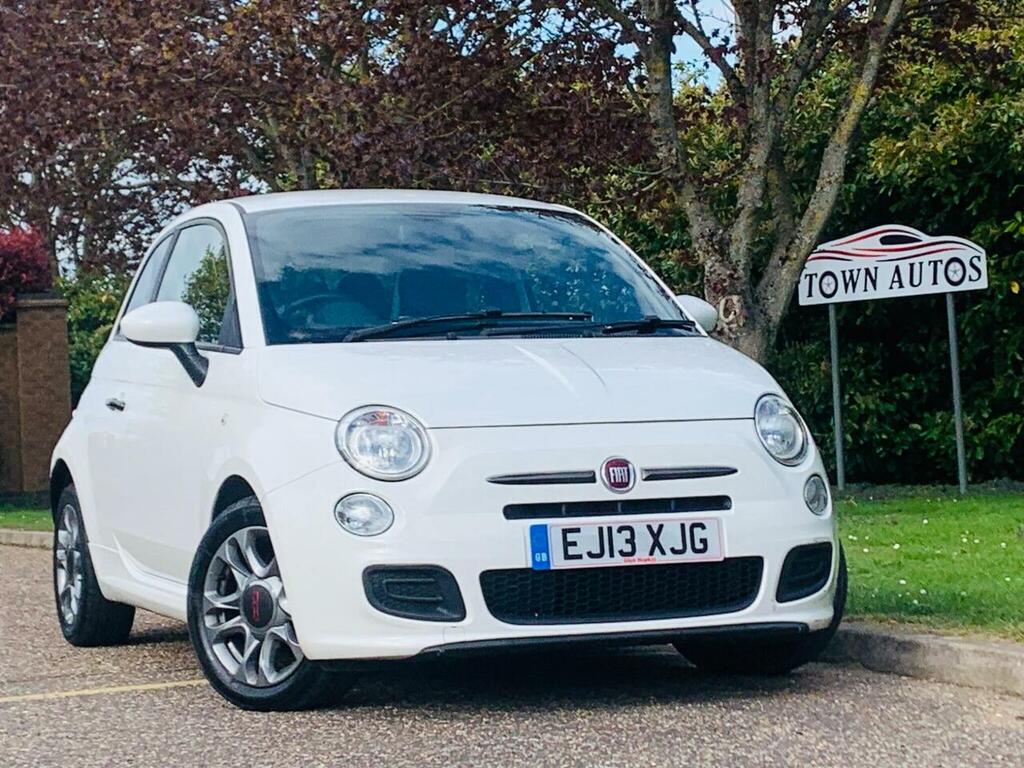 Fiat 500 1.2 S Euro 5 Ss EJ13XJG White #3