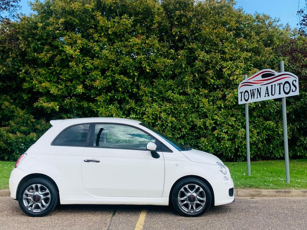 Fiat 500 1.2 S Euro 5 Ss EJ13XJG White #4