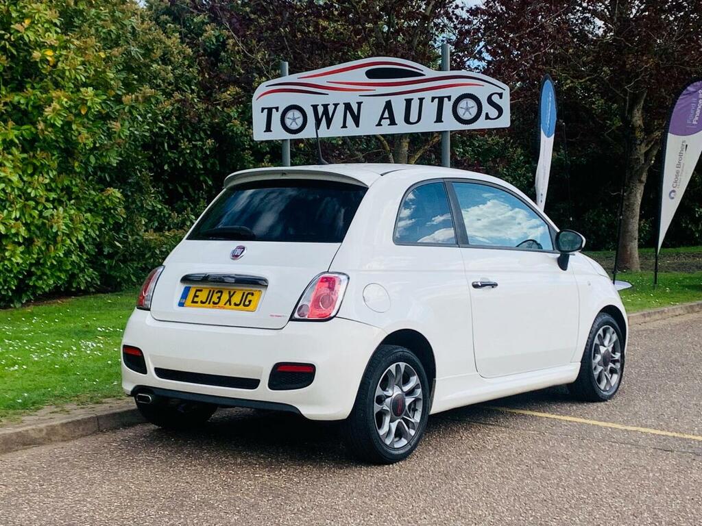Fiat 500 1.2 S Euro 5 Ss EJ13XJG White #6
