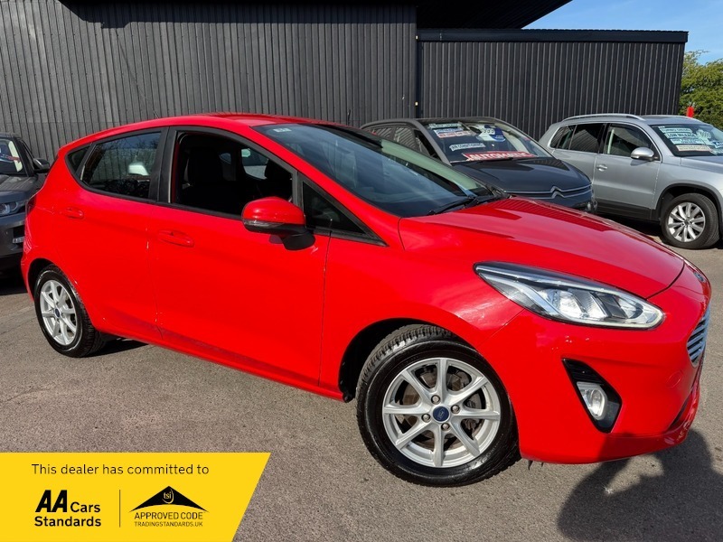Ford Fiesta Zetec Only Red