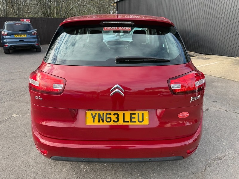 Citroen C4 Picasso E-hdi Airdream Exclusive-6 Speed Red #3