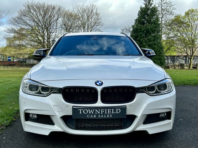 BMW 3 Series 3.0 335I M Sport Estate Euro White #2