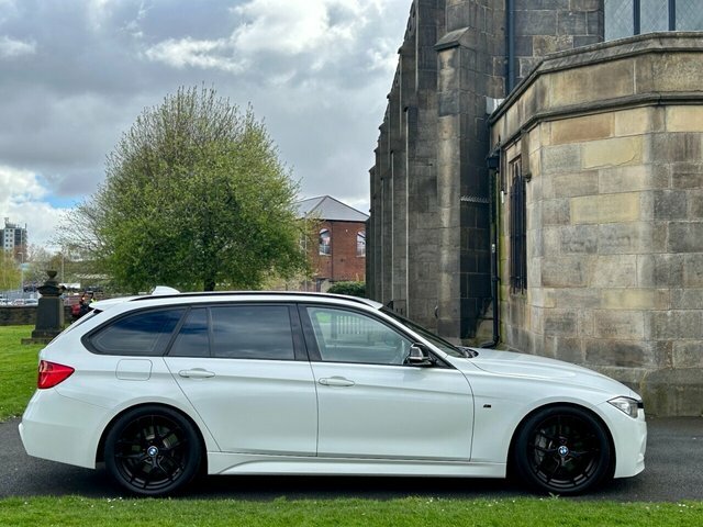BMW 3 Series 3.0 335I M Sport Estate Euro White #4