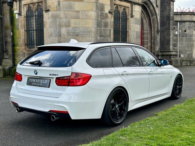 BMW 3 Series 3.0 335I M Sport Estate Euro White #5