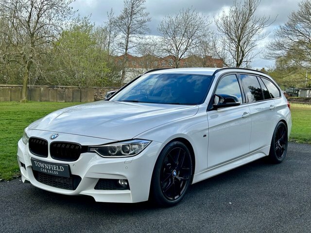 BMW 3 Series 3.0 335I M Sport Estate Euro White #3