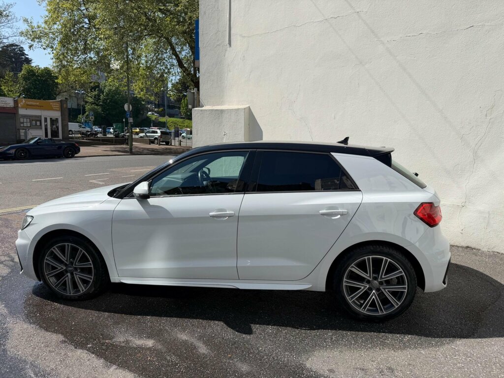 Audi A1 1.5 Tfsi 35 S Line Sportback S Tronic Euro 6 Ss LG70ZRL White #5