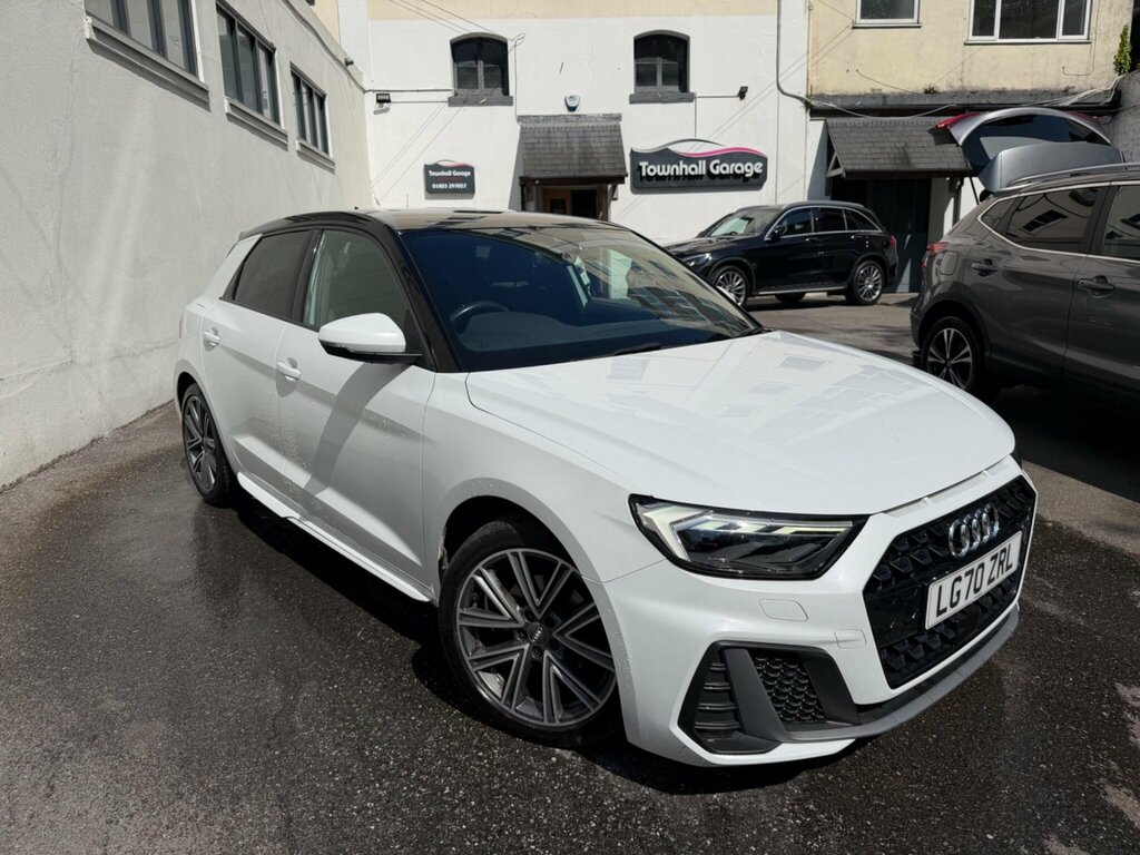Audi A1 1.5 Tfsi 35 S Line Sportback S Tronic Euro 6 Ss LG70ZRL White #3