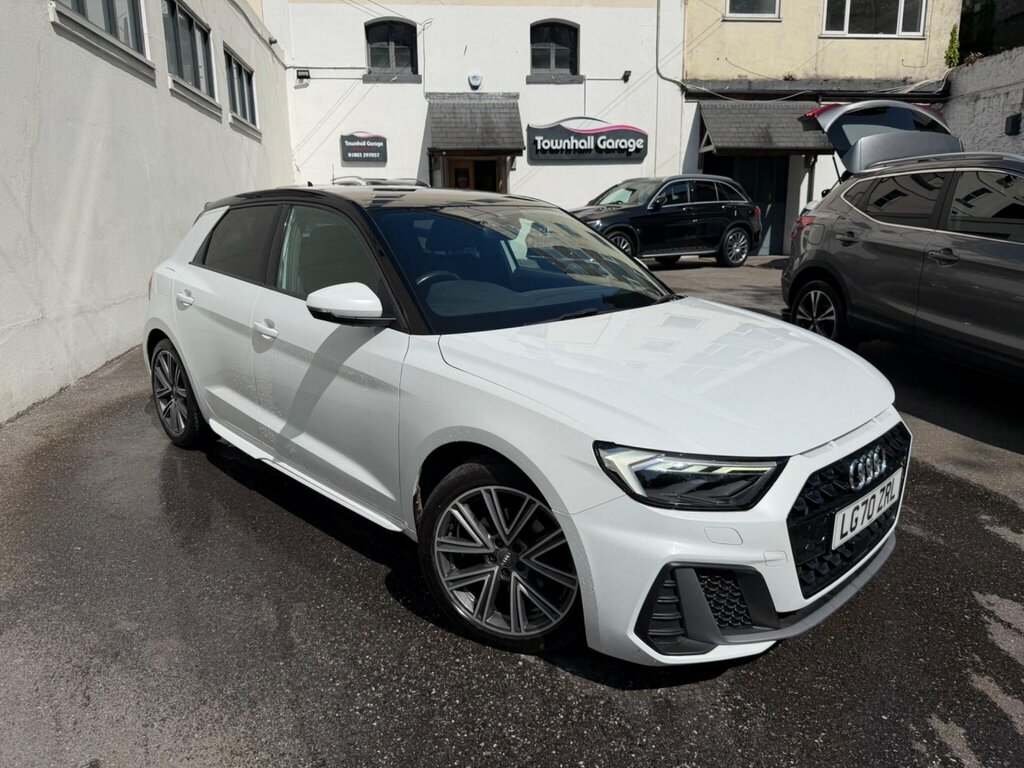 Audi A1 1.5 Tfsi 35 S Line Sportback S Tronic Euro 6 Ss White