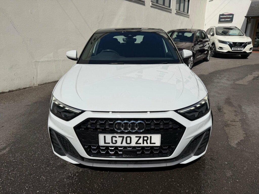 Audi A1 1.5 Tfsi 35 S Line Sportback S Tronic Euro 6 Ss LG70ZRL White #2