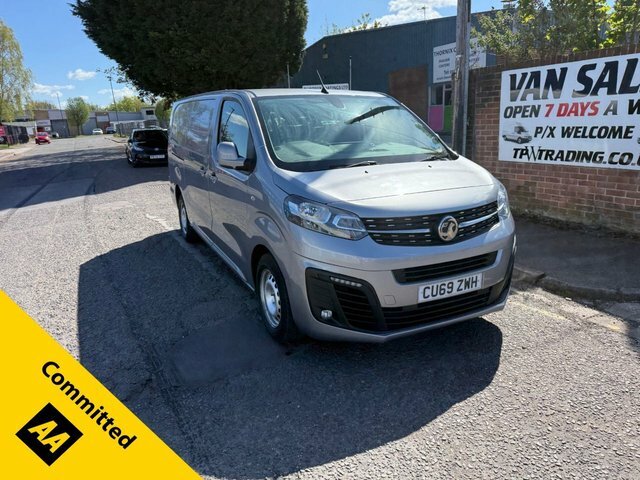 Vauxhall Vivaro 2019 1.5 Turbo D 2900 Sportive Panel Van Diese Grey