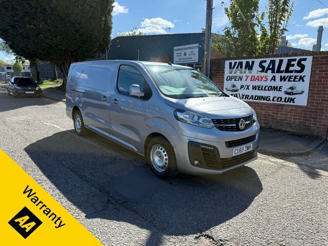 Vauxhall Vivaro 2019 1.5 Turbo D 2900 Sportive Panel Van Diese CU69ZWH Grey #2