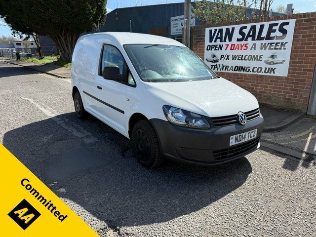 Volkswagen Caddy 2014 1.6 Tdi C20 Startline Panel Van Ma White