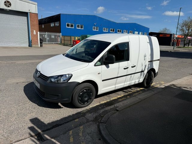 Volkswagen Caddy 2014 1.6 Tdi C20 Startline Panel Van Ma White #4