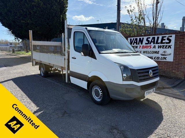 Volkswagen Crafter 2014 2.0 Tdi Cr35 Chassis Cab L3 White